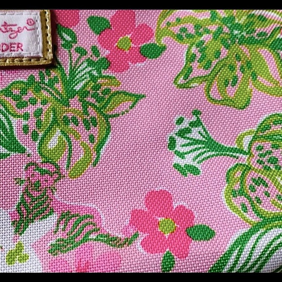 🆕🔥LILLY PULITZER/ESTEE LAUDER COSMETIC BAG CANVAS MATERIAL GORG&STYLISH NWOT - Picture 9 of 14